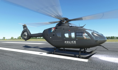 H135 Luxemburg police liveries LXFAA/LXFAB