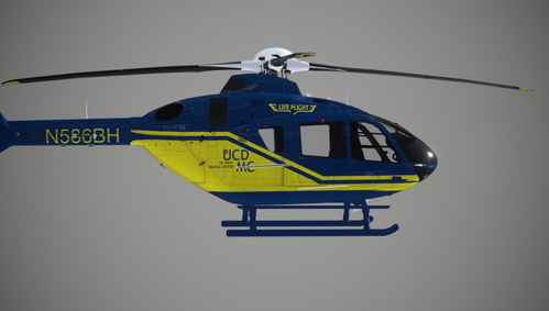H135 - UC Davis Medical Center Life Flight