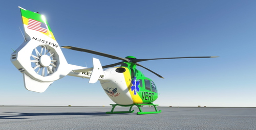 H135 VERT N357PW
