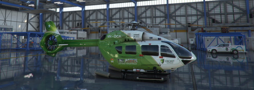 H145 Ashes Cricket Liveries – Australia Livery 8K