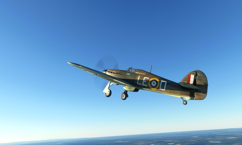 Hawker Hurricane MK I Microsoft Flight Simulator