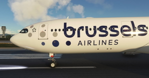Brussels Airlines "2021 livery" "bigger logo" Headwind A330-900 thumbnail 3