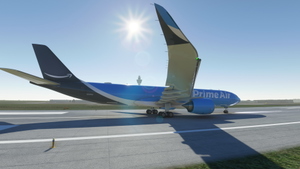 Headwind A330-900neo Prime Air Blue & White with & without mask 8K thumbnail 8