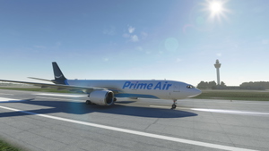 Headwind A330-900neo Prime Air Blue & White with & without mask 8K thumbnail 2