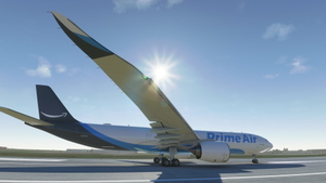 Headwind A330-900neo Prime Air Blue & White with & without mask 8K thumbnail 3