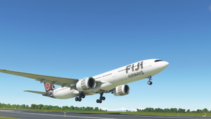 Headwind A330-900neo Fiji Airways with & without mask 8K thumbnail 5