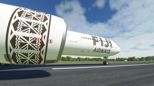 Headwind A330-900neo Fiji Airways with & without mask 8K thumbnail 4