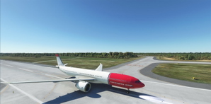 [Headwind] A339neo Norwegian Air Livery Pack in 8K Resolution [Fictitious] thumbnail 2