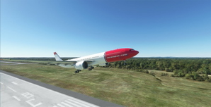 [Headwind] A339neo Norwegian Air Livery Pack in 8K Resolution [Fictitious] thumbnail 3