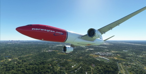 [Headwind] A339neo Norwegian Air Livery Pack in 8K Resolution [Fictitious] thumbnail 4