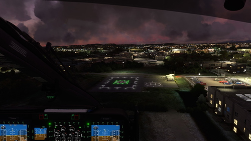 Helipad Avignon Hospital
