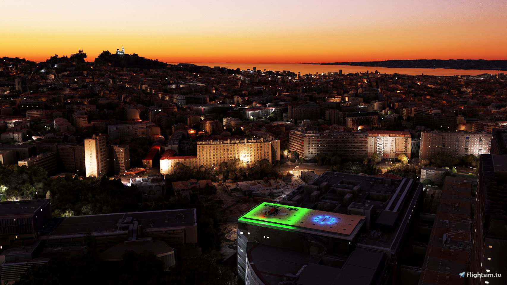 Hélipad de l'Hopital de la Timone (Marseille,HTIM) - Image 1