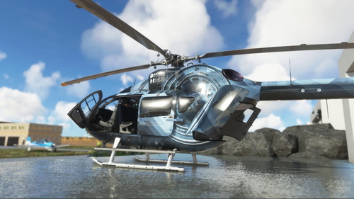 HPG Airbus H145 - Blue Polygon Livery