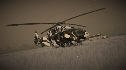 HPG Airbus H145 - White Camo Livery