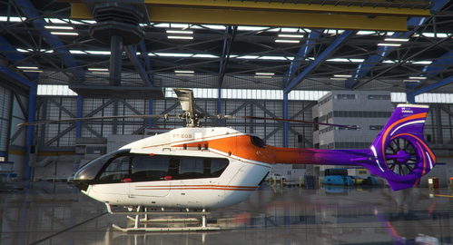 HPG Airbus H145 - white/orange Livery