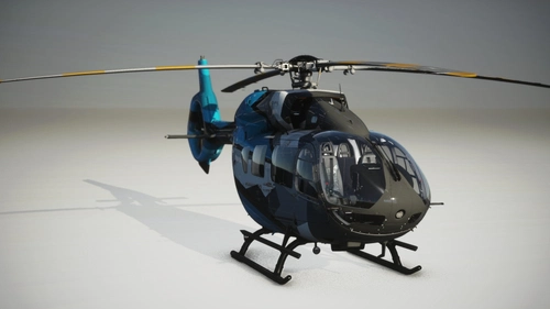 HPG H145 BLUE CAMOUFLAGE LIVERY FOR CIVILIAN VARIANT
