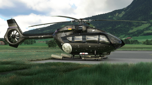HPG Airbus H145 MIDNIGHT D-MDNT (Fictional, 8K, LuxVar)