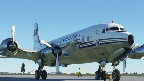 Icelandair DC-6B PMDG (Sólfaxi & Skyfaxi)