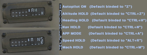 IndiaFoxtEcho Aermacchi MB-339 Autopilot display mod