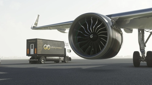 Infinity Airways VA Catering Truck