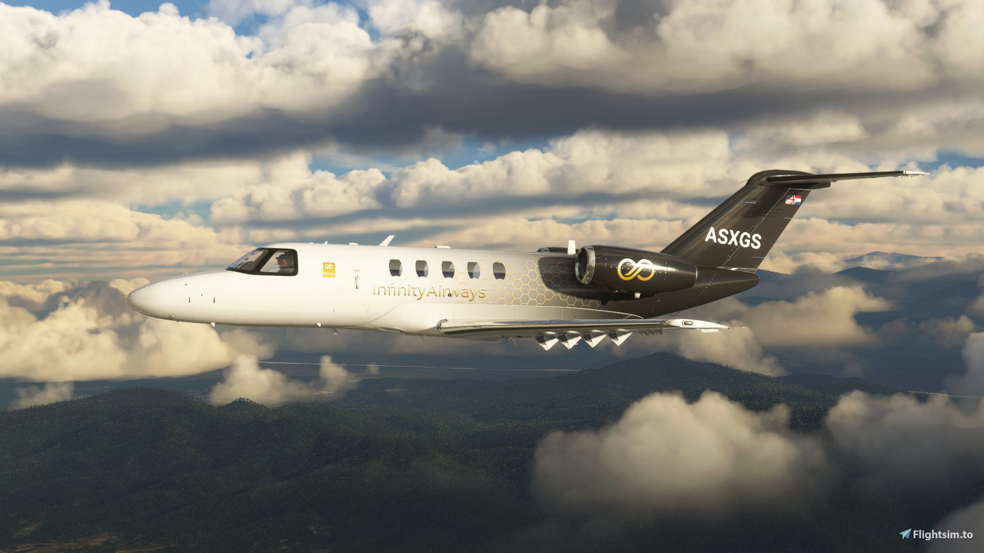 Infinity Airways VA Cessna Citation CJ4 - 8K - Image 1