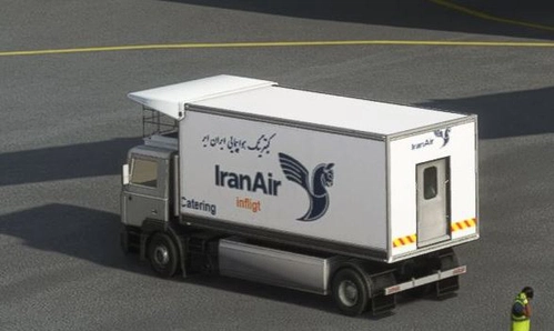 Iran Air catering truck!