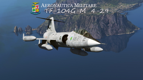 Italian Air Force SSW TF-104G 4-29 MM54232