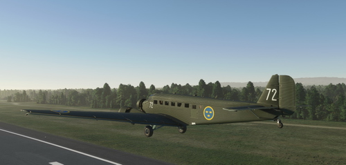 Junkers Ju-52/3m Swedish Air Force #72