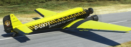 Junkers JU 52 Retrofit - GripperSim Livery 1.0