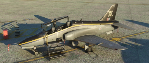 Just Flight Hawk Just Flight Hawk T1/A RAF XX312 100 Sqn Gray