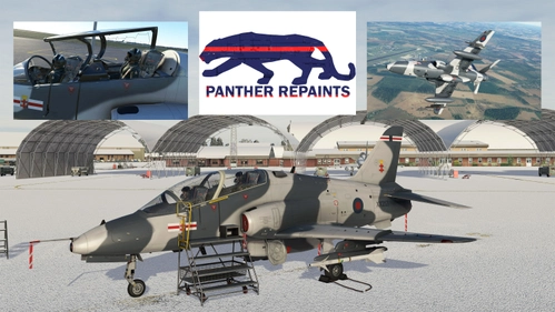 Just Flight Hawk T1/A 41 SQN Snow Camo