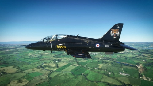 Just Flight Hawk T1 Royal Air Force RAF XX226 Tiger Hawk.