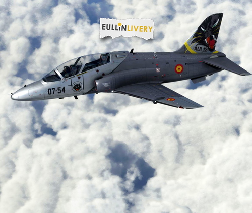 Justflight hawk t1/A "ALA 12" (Ficticia - Fictional)