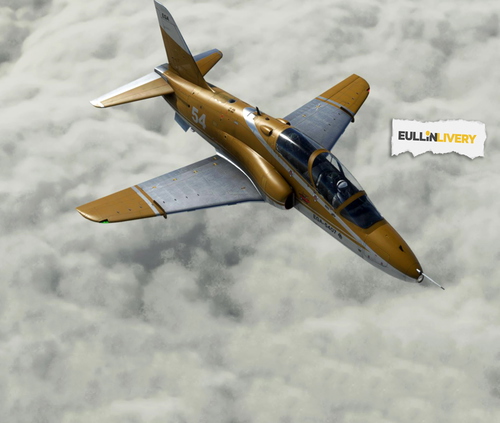 Justflight hawk t1/A "MOSTA" (Ficticia - Fictional)