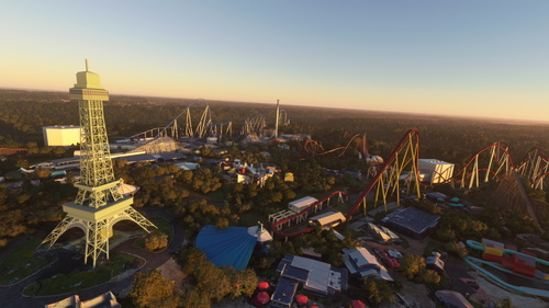 Kings Island amusement park, Cincinnati, OH