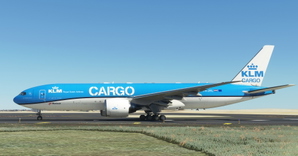 KLM Cargo "2014 livery" CaptainSim 777-200F thumbnail 2