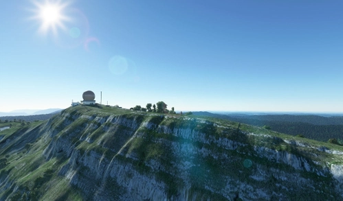 La Dôle RADAR Station