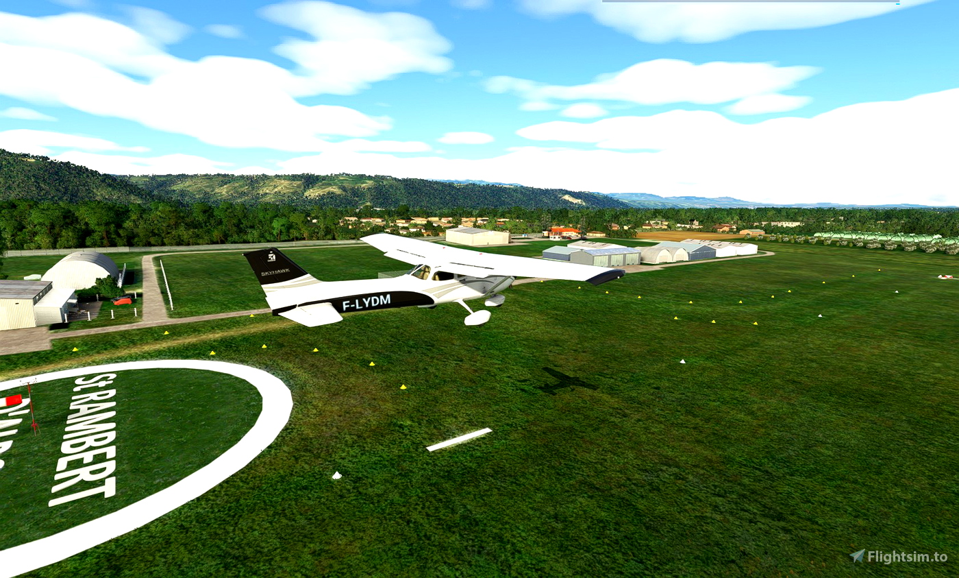 LFLR Saint Rambert d'Albon » Microsoft Flight Simulator