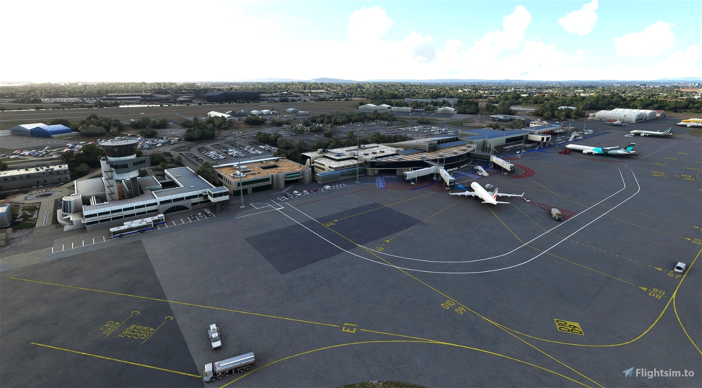 LFMT - Aéroport International de Montpellier Méditerranée Microsoft Flight Simulator