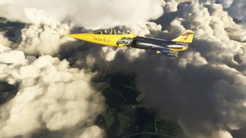 Livery for TF-104G / FRF-104G in GAF Jabo G 33 21+67 colors (requested)