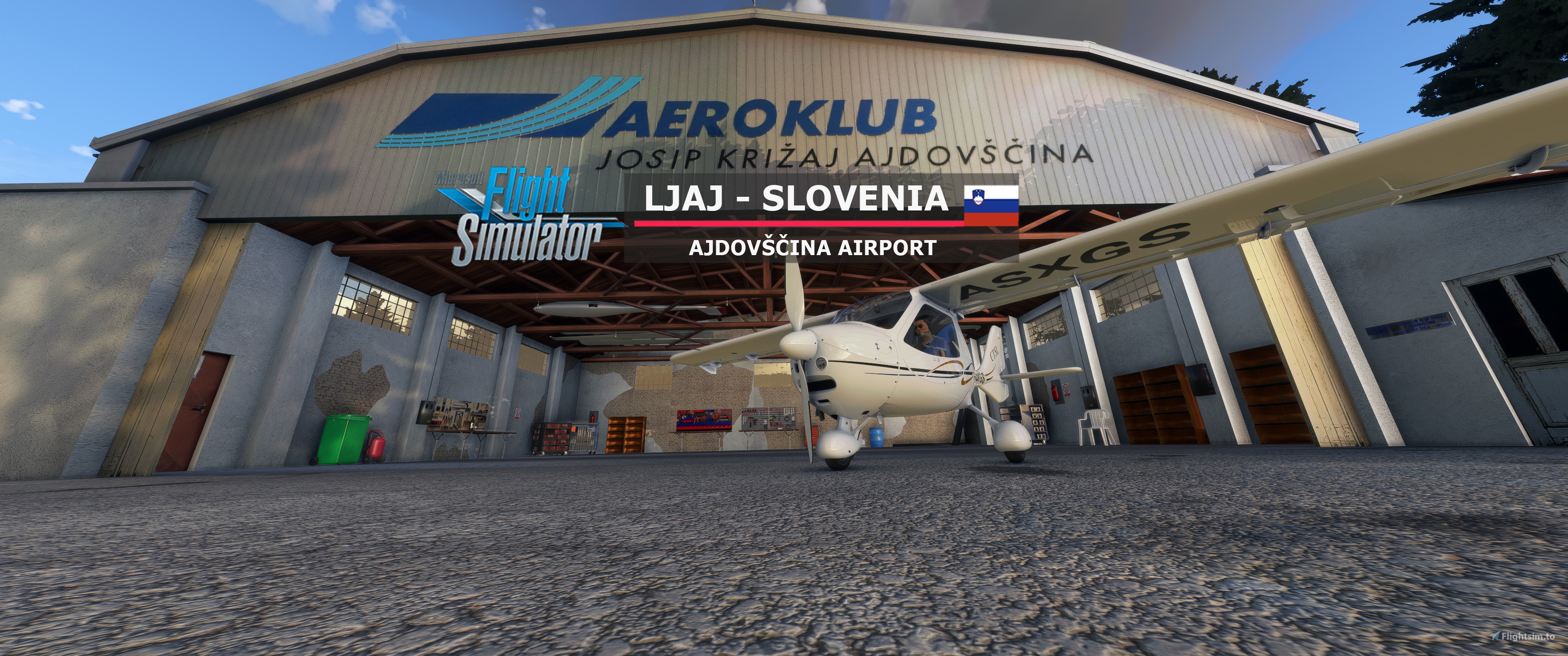 LJAJ - Ajdovscina Airfield & Pipistrel factory scenery, Slovenia - Image 2