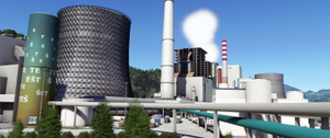 LJSO - Sostanj Airport & power plant landmark, Slovenia thumbnail 17