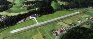 LJSO - Sostanj Airport & power plant landmark, Slovenia thumbnail 3