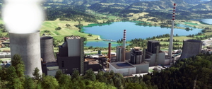 LJSO - Sostanj Airport & power plant landmark, Slovenia thumbnail 13