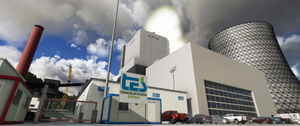 LJSO - Sostanj Airport & power plant landmark, Slovenia thumbnail 4
