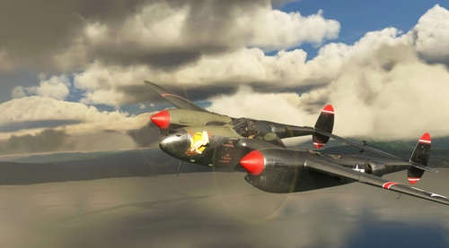 Lockheed P-38 "Glamour Puss II" 8th FG