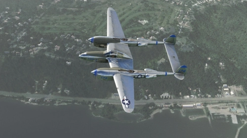 Lockheed P-38L (FlyingIron Simulations) "Lizzie V"