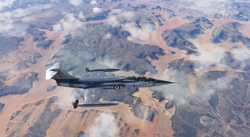 Lockheed TF-104 Jordanian AF #901