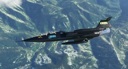 Lockheed TF-104 N991SF