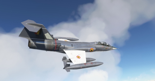 Lockheed TF-104G Belgian Air Force FC-1